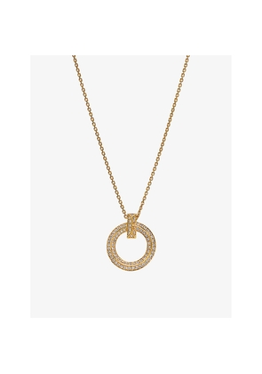 Tiffany & Co Tiffany T T1 18ct Yellow-Gold and 0.72ct Brilliant-Cut Diamond Necklace