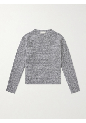 Studio Nicholson - Aaron Levine Camden Wool-Blend Bouclé Sweater - Men - Gray - XS