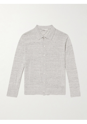 Onia - Linen Cardigan - Men - Gray - S