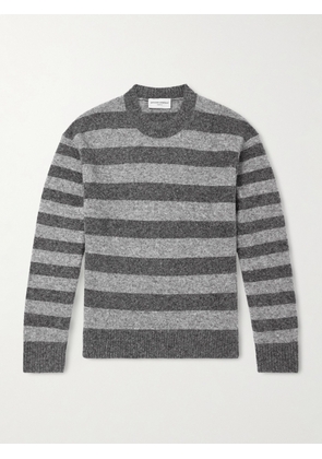 Officine Générale - Randy Striped Knitted Sweater - Men - Gray - XS