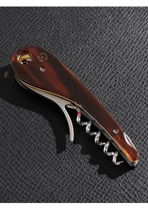 L'Atelier Du Vin - Soft Machine Nomad Dandy Tortoiseshell Acetate and Brass Corkscrew - Men - Multi