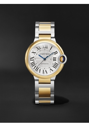 Cartier - Ballon Bleu de Cartier Automatic 36mm Stainless Steel and Gold Watch, Ref. No. W2BB0038 - Men - Silver