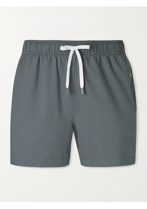 Onia - Charles Straight-Leg Mid-Length Swim Shorts - Men - Green - S