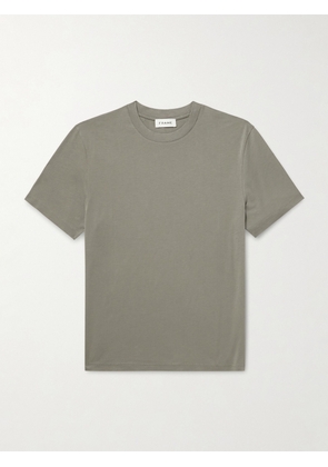 FRAME - Supima Cotton-Jersey T-Shirt - Men - Green - S