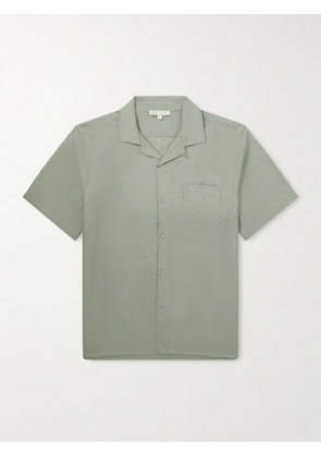 Onia - Vacation Convertible-Collar TENCEL™ Shirt - Men - Green - S