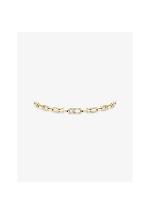 Messika Move Link 18ct Yellow-Gold and 1.70ct Brilliant-Cut Diamond Necklace