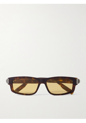 Dior Eyewear - CDIconS2I Rectangular-Frame Tortoiseshell Acetate Sunglasses - Men - Tortoiseshell