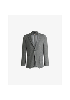 Mens Boss Regular-Fit Single-Breasted Woven Blazer