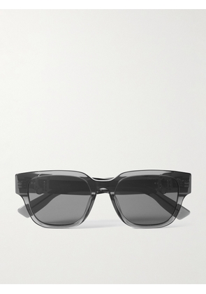 Dior Eyewear - DiorObliqueS1I Square-Frame Acetate Sunglasses - Men - Gray