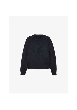 Mens Allsaints Coby Relaxed-Fit Wool-Blend Jumper