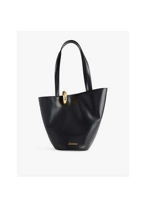 Womens Jacquemus Le Bambola Moyen Medium Leather Tote Bag