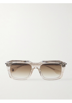 DITA - Detron Square-Frame Acetate Sunglasses - Men - Brown