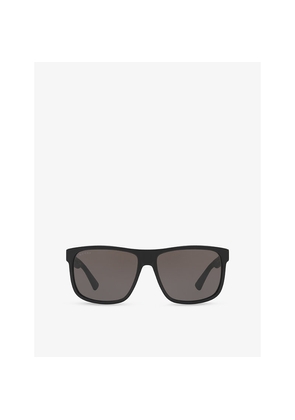 Gucci Gg0010S Square-Frame Acetate Sunglasses