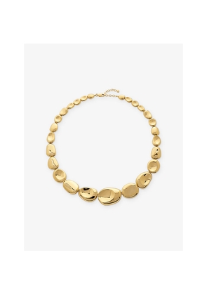 Womens Monica Vinader Aria Collar Sterling-Silver Necklace