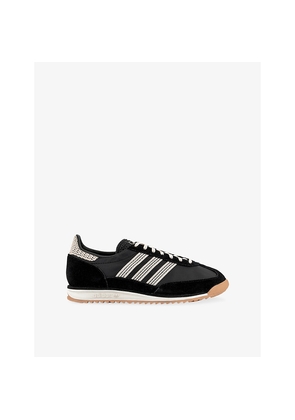 Adidas Sl 72 Suede and Mesh Low-Top Trainer