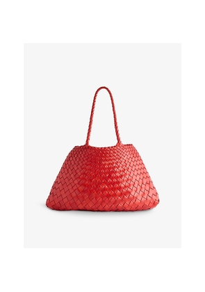 Womens Dragon Diffusion Santa Croce Leather Tote Bag