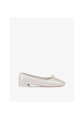 Womens Christian Louboutin Sweetie Jane Leather Ballet Flats
