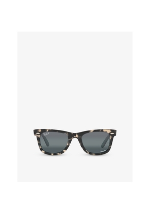Ray-Ban Rb2140 Wayfarer Tortoiseshell Acetate Sunglasses
