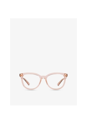Womens Gucci Gg1687O Cat Eye-Frame Acetate Optical Glasses