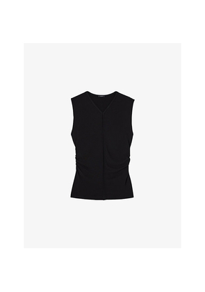 Womens Joseph Pajol Crepe Jersey Top