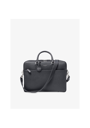 Mens Aspinal Of London 48 Hour Mount Street Leather Travel Bag