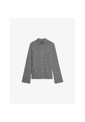 Womens Zadig&Voltaire Lucy Wool and Cashmere Cardigan