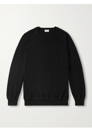 Ghiaia Cashmere - Cotton Sweater - Men - Black - S