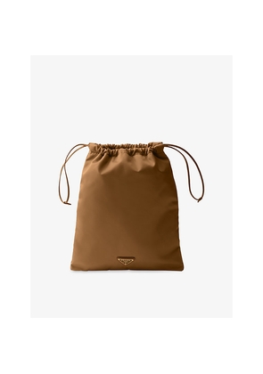 Womens Prada Triangle-Logo Re-Nylon Pouch