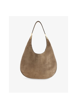 Womens Savette Florence Suede Hobo Bag