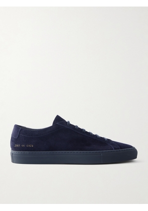 Common Projects - Original Achilles Waxed-Suede Sneakers - Men - Blue - EU 39