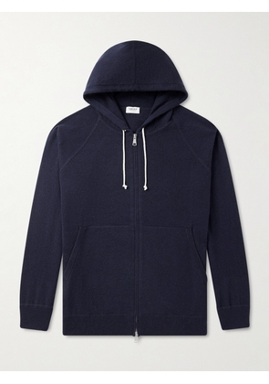 Ghiaia Cashmere - Cashmere Zip-Up Hoodie - Men - Blue - S