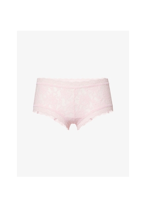 Womens Hanky Panky Boyshort Signature Lace Briefs