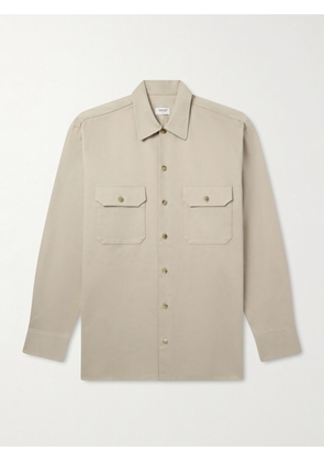 Ghiaia Cashmere - Cotton-Twill Shirt - Men - Neutrals - S