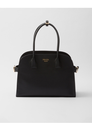 Medium leather tote bag