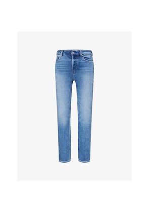 Womens Paige Gemma High-Rise Stretch-Denim Blend Jeans