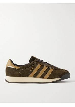 adidas Originals - Samoa II Spezial Leather-Trimmed Suede Sneakers - Men - Brown - UK 6