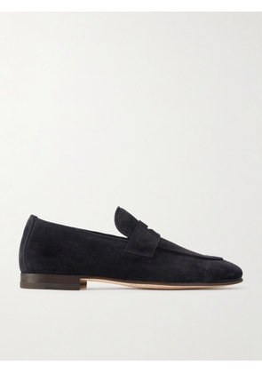 Officine Creative - Oliver 010 Suede Penny Loafers - Men - Blue - EU 41