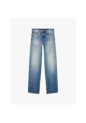 Mens Diesel 2001 D-Macro 0Dbeb Relaxed Denim Jeans