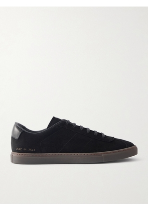 Common Projects - Field Trainer Waxed-Suede Sneakers - Men - Black - EU 40