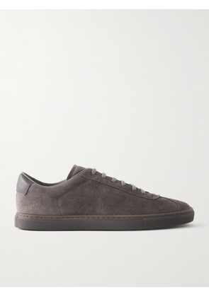 Common Projects - Field Trainer Waxed-Suede Sneakers - Men - Gray - EU 40