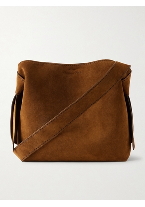 Acne Studios - Musubi Suede Shoulder Bag - Men - Brown