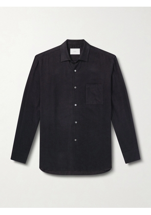 ssstein - Silk-Blend Flannel Shirt - Men - Black - XS