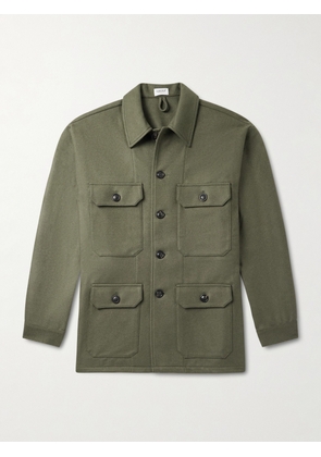 Ghiaia Cashmere - Wool-Flannel Jacket - Men - Green - S