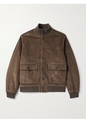 Valstar - Valstarino Cotton-Blend Corduroy Padded Jacket - Men - Brown - IT 44