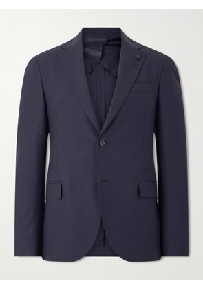 Lardini - Wool-Blend Blazer - Men - Blue - IT 46