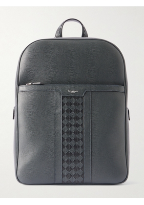 Serapian - Full-Grain Leather Backpack - Men - Black