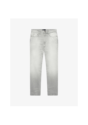 Mens The Kooples Faded-Wash Straight-Leg Jeans