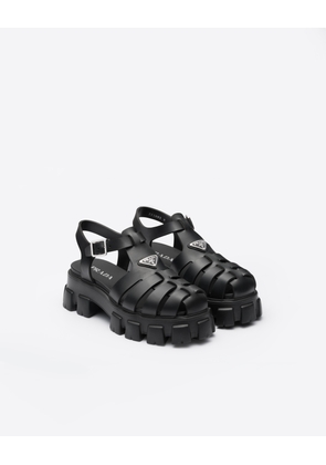 Monolith rubber sandals
