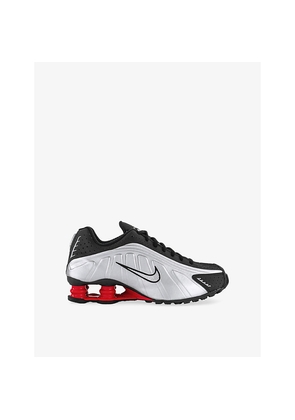 Womens Nike Shox R4 Leather Low-Top Trainers