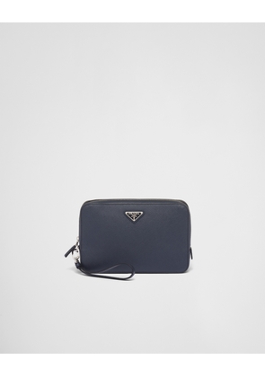 Saffiano Leather Clutch